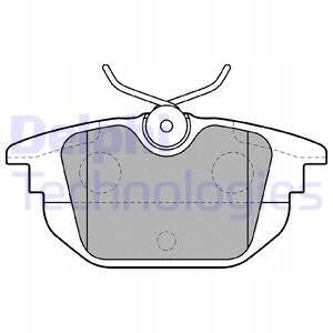 фото №2, Тормозные колодки тормозные задняя alfa romeo spider 1.8 2.0 v6