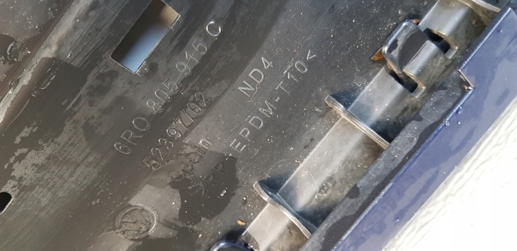 фото №11, Vw polo v 6r 09-14 бампер перед передний 6r0807221