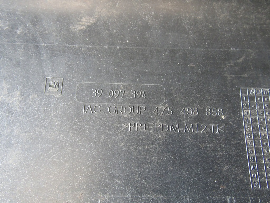 фото №16, Opel crossland x спойлер бампера задня