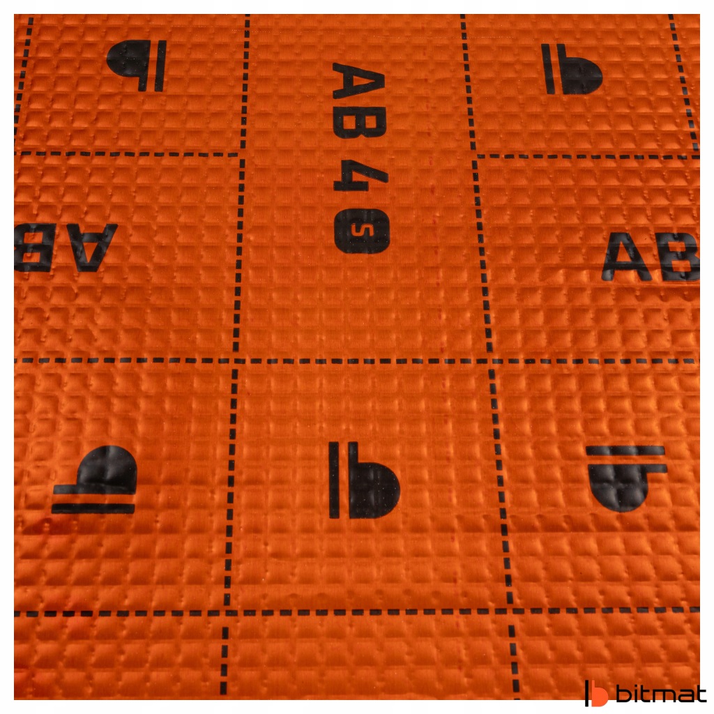 Мат wyciszająca на пол алюбутил 4mm gruba бутиловая samoprzylepna в Украине