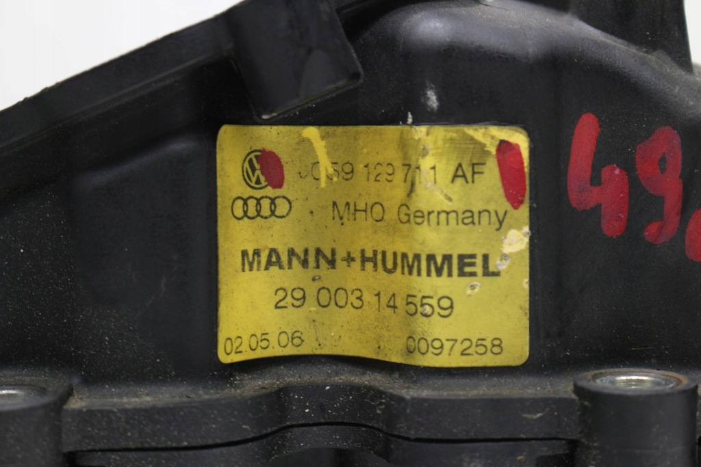 фото №6, Колектор всмоктуючий 059129711af audi a6 c6 3.0 tdi