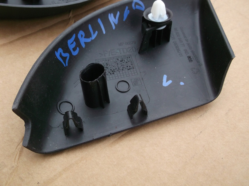 фото №3, Berlingo partner iii захист заглушка дзеркало ліва