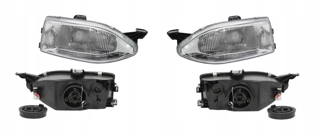 фото №1, Фара лампа fiat siena palio kombi le+pr