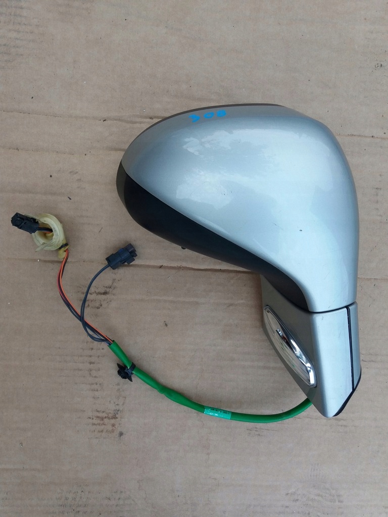 фото №1, Дзеркало зовнішнє праве 8pin peugeot 308 t7 etsc