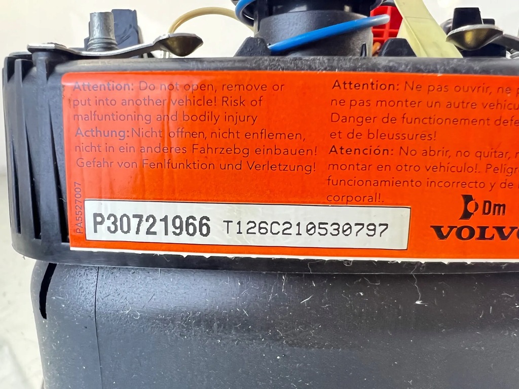 фото №8, Volvo s60 ii v60 подушка водителя air bag