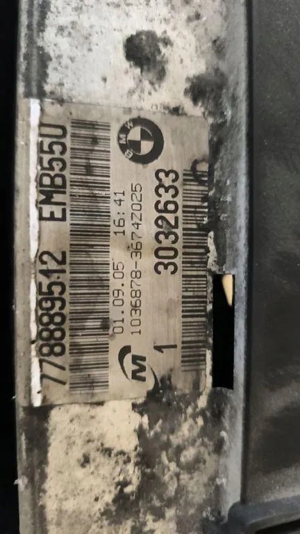 фото №14, Комплект радиатор bmw 1 e87 emb55u 2.0l дизель 2006