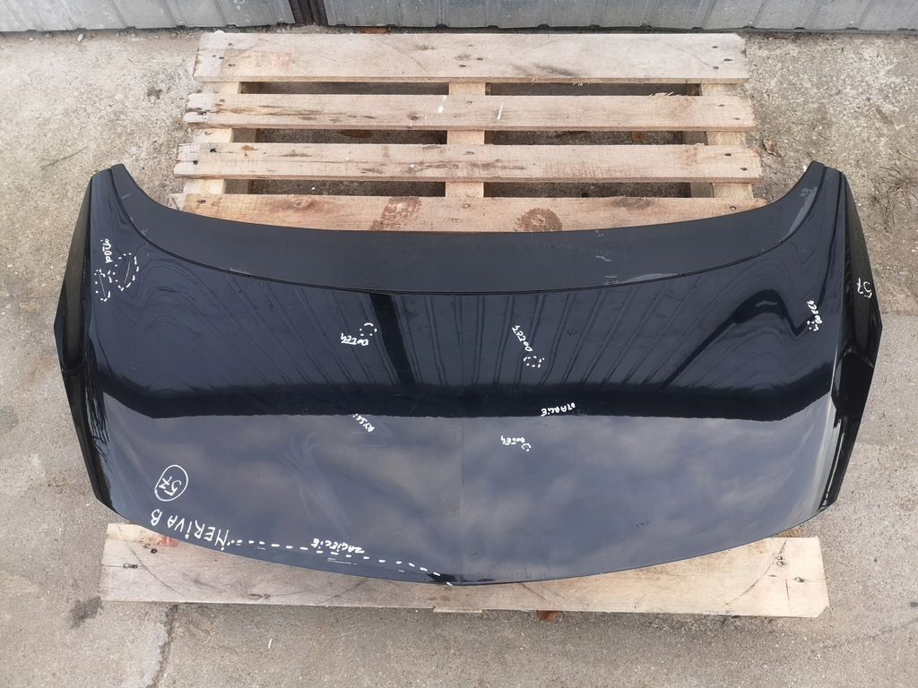 фото №7, Капот кришка двигуна opel meriva b ii