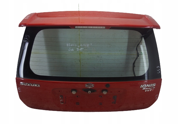 фото №1, Крышка багажника багажника задняя suzuki ignis sport z9t