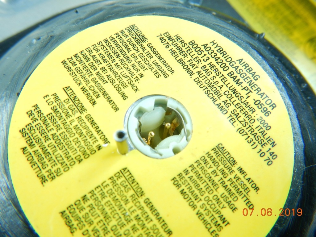 Подушка керма клаксон fiat marea 96-99 aso Доставка