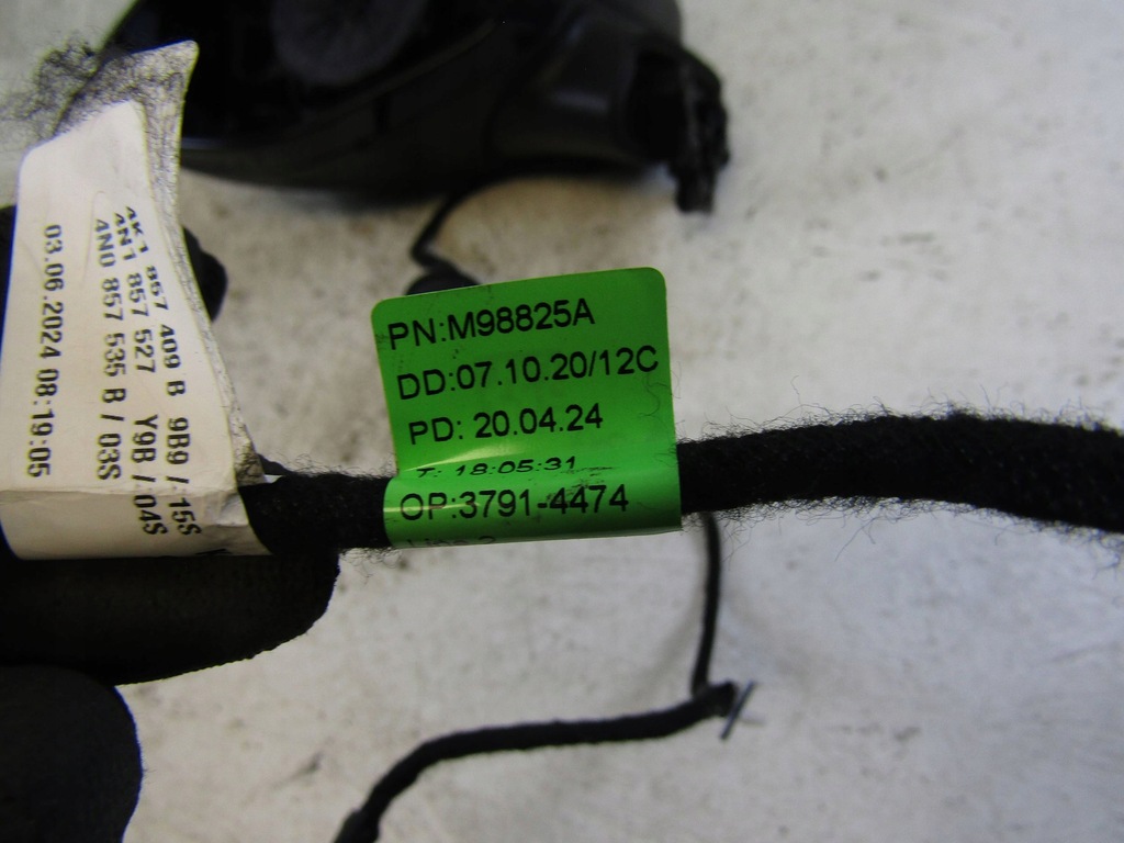 фото №10, Audi a6 c8 дзеркало ліва 8pin 4n0857535b 4k1857409b