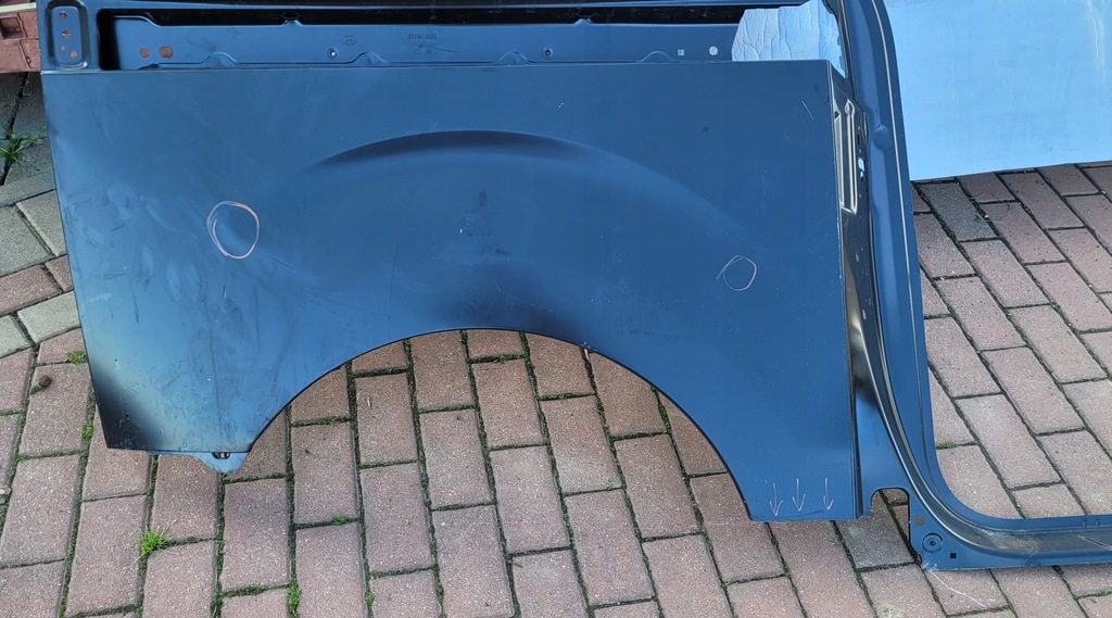 фото №5, Toyota proace expert jumpy vivaro 16- крила задня