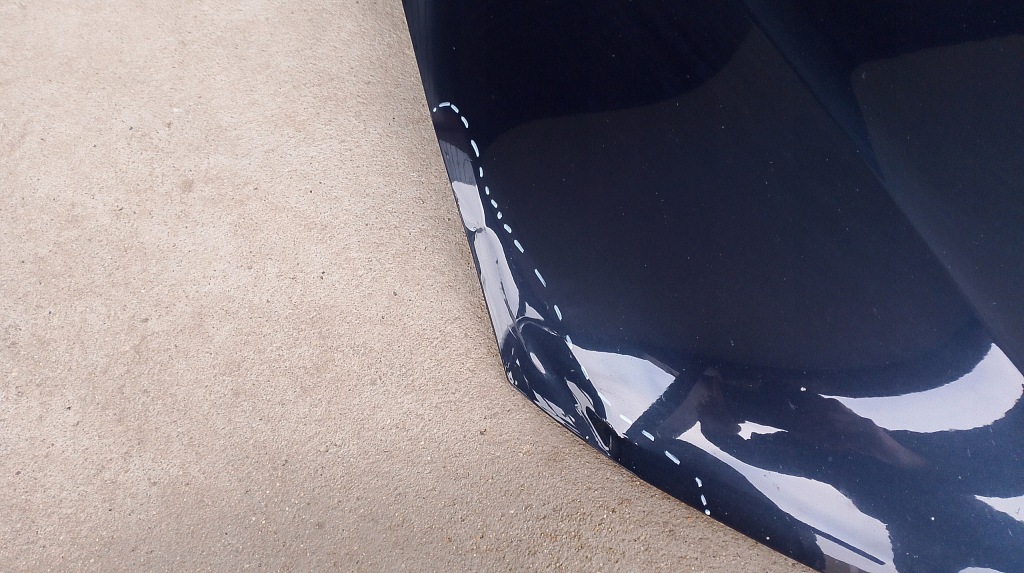 Audi a4 b8 рестайлинг  капот крышка двигателя графит хорошее состояние Доставка