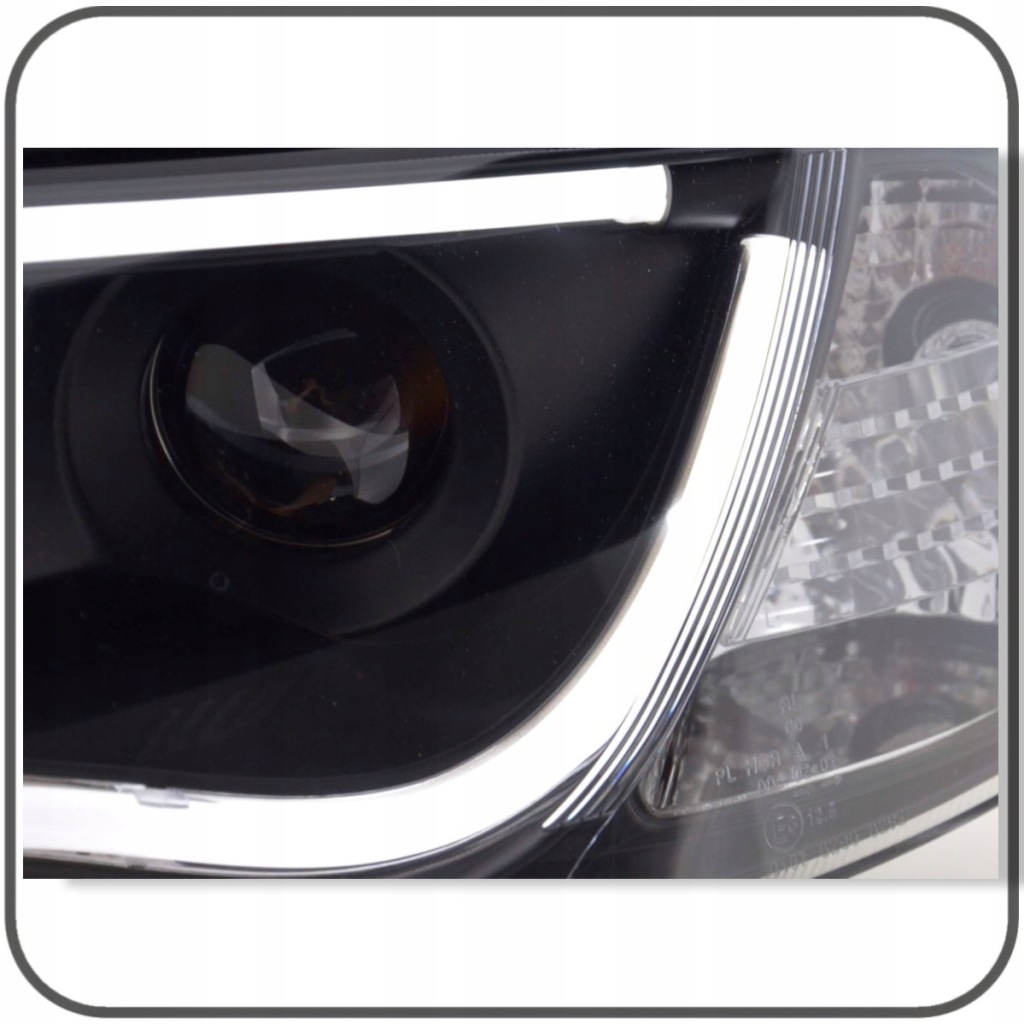 фото №3, Лампи фари do audi a6 c5 od 2001 do 2004 roku led + лампочка безкоштовно