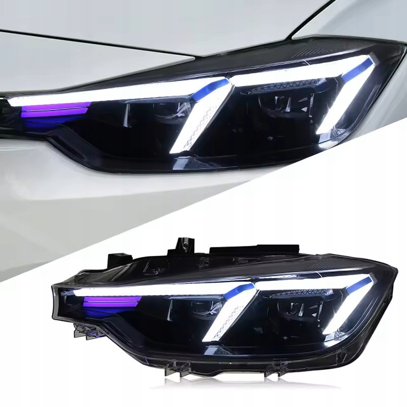 фото №3, Led фара assembly for bmw 3 series f30 f80 2013-2019 refit full led