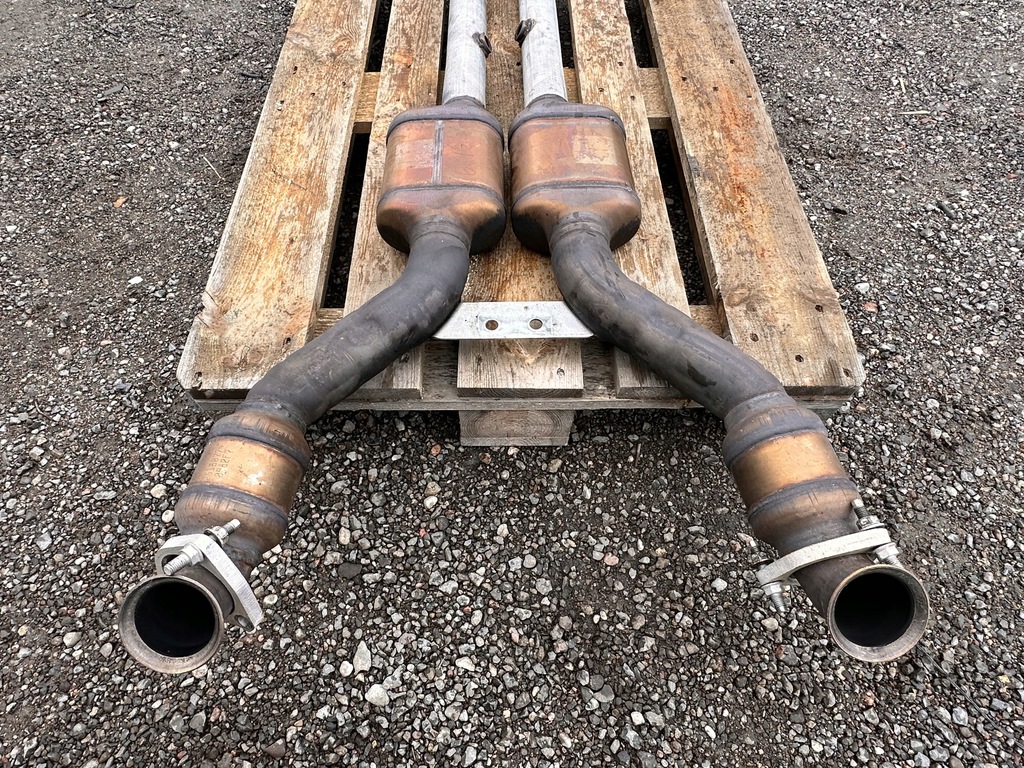 фото №8, Гаситель средний система выпускной труба выхлоп chevrolet corvette c5