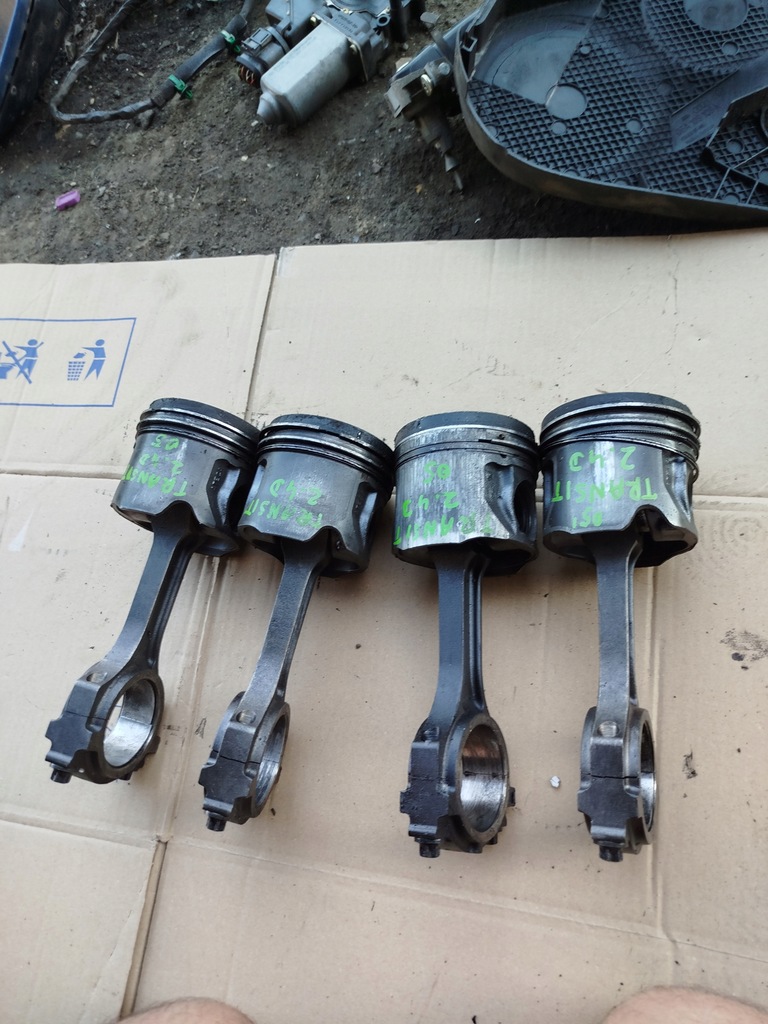 фото №1, Поршень шатун ford transit t350 2.4d