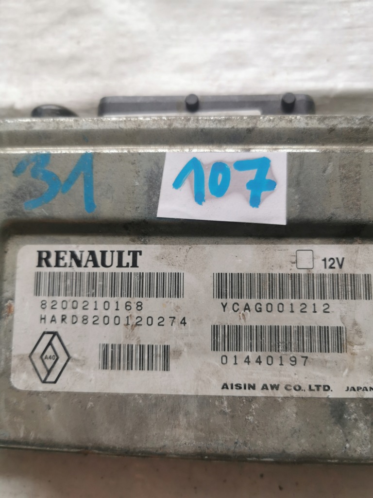 фото №2, Бортовой компьютер блок управления коробки renault 3.0 dci