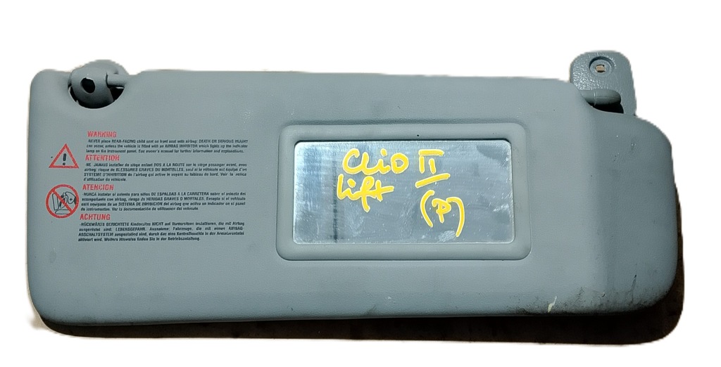 фото №1, Renault clio ii захист сонцезахисна права lift 7700849117