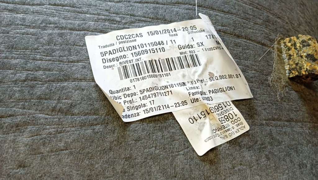 Alfa romeo guiletta потолок 1560915110 набор с Разборки