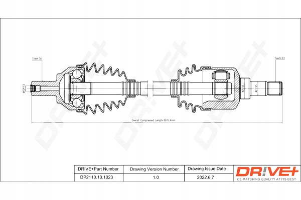 Приводной вал приводная ford focus 04-12 l drive+ Цена