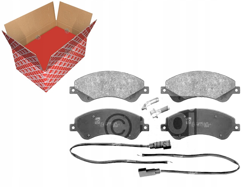 фото №1, Тормозные колодки тормозные ford transit 06- febi bilstein