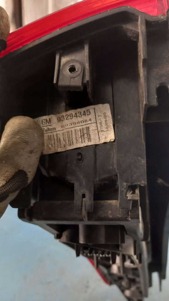 фото №7, Лампа левая задняя opel meriva 03r hb 1.6b