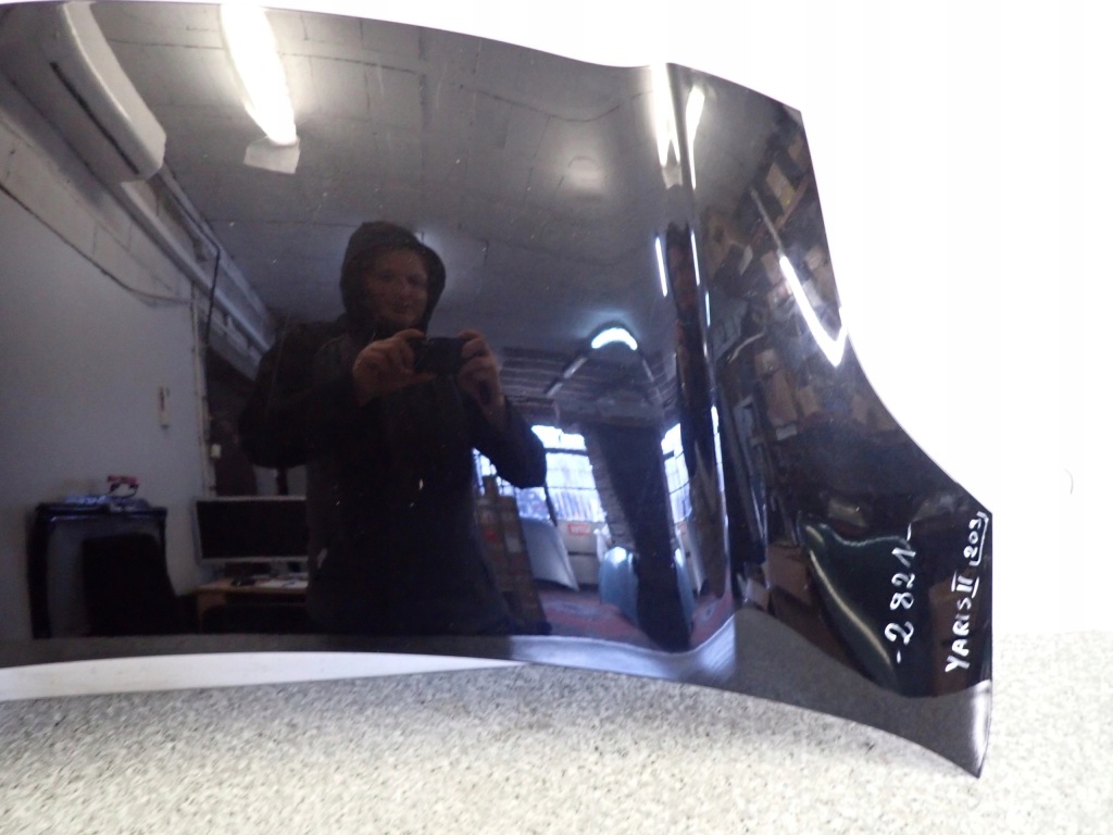 фото №5, Toyota yaris ii 06-11 капот крышка двигателя 209