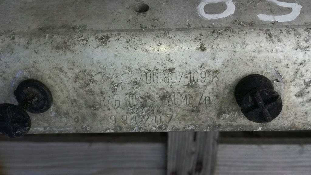 фото №8, Балка передня бампера audi s8 d2 lift 99-02