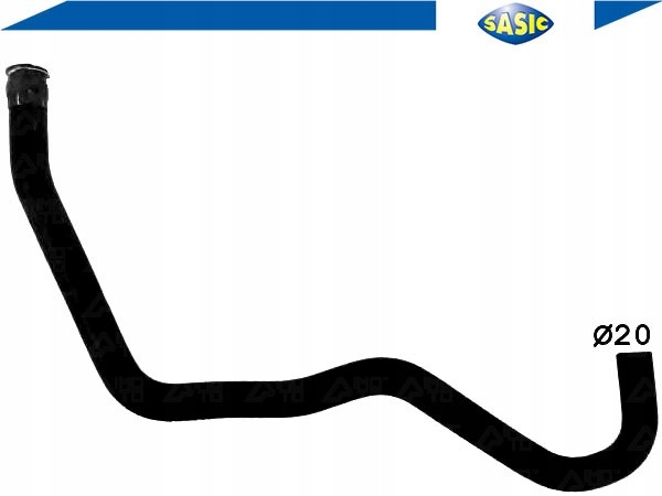 фото №2, Шланг гибкий радиатора [sasic]