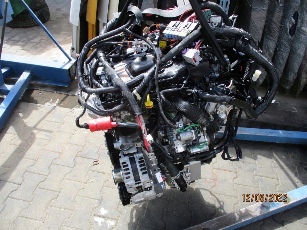 фото №2, Двигатель renault master 2,3 m9tf716 голый блок двигателя