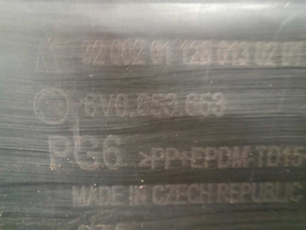 фото №10, Skoda fabia iii 14-21 решітка радіатора решітка радіатора бампер перед передній 6v0853653