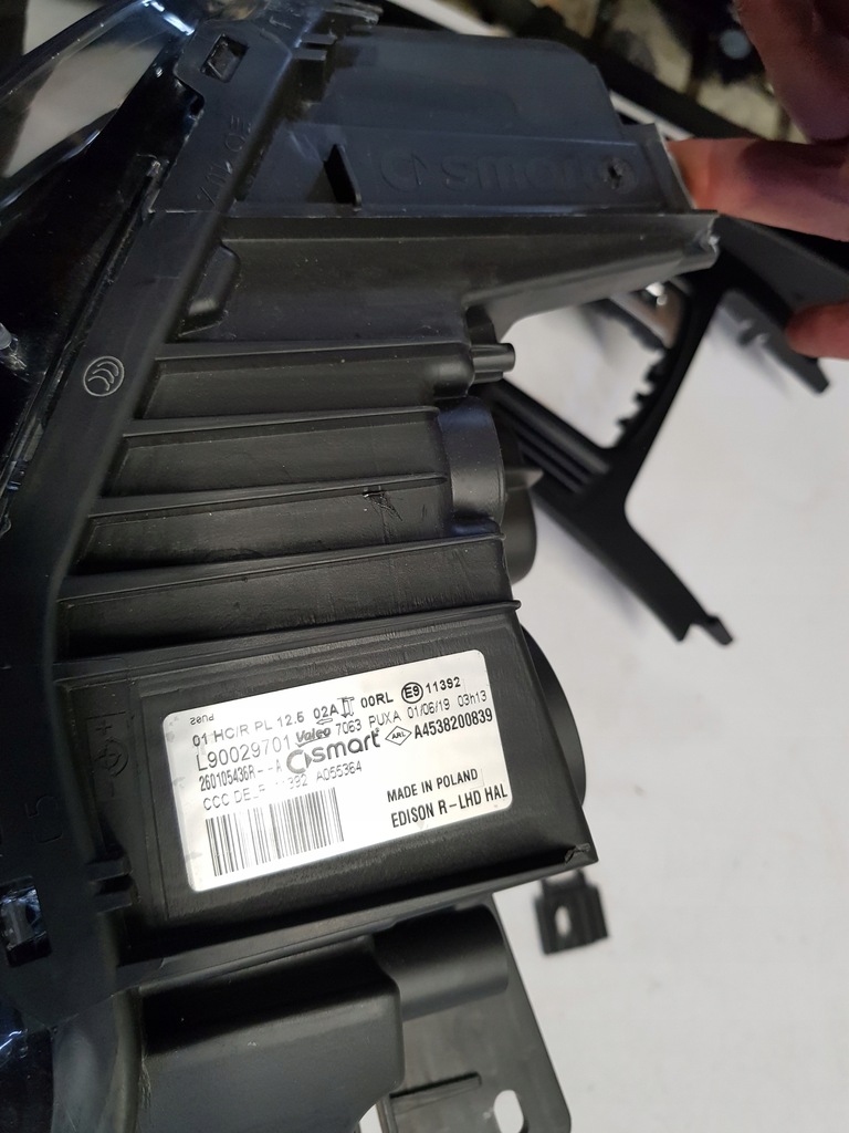 фото №10, Лампа правая перед smart fortwo