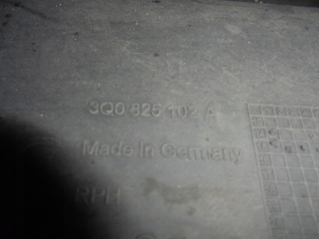 фото №3, Vw passat b8 arteon защита пол правая 14r-