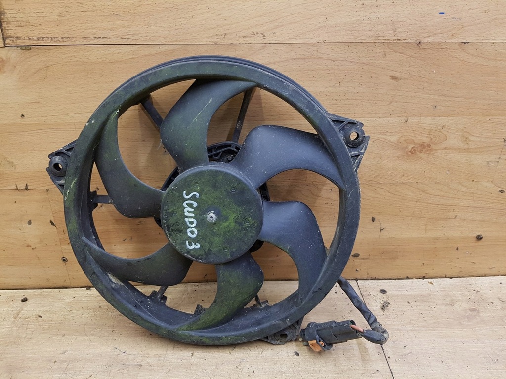 фото №1, Вентилятор радіатора fiat scudo ii 2.0 hdi