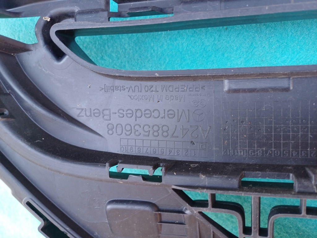 фото №7, Спойлер накладка бампера передній mercedes glb w247 x247 a2478853608 org