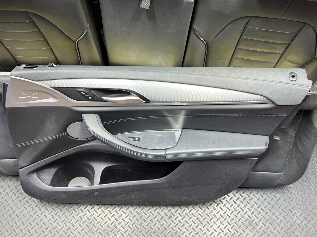 фото №6, Сидіння заднє сидіння обшивки bmw x4 g02 m40i czarna шкіра підігрів електричний europa