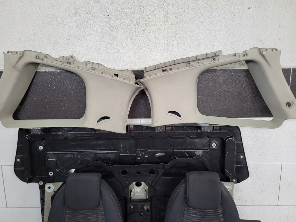 фото №4, Renault scenic ii lift сиденье обивка защита ремни крепления iii ряд