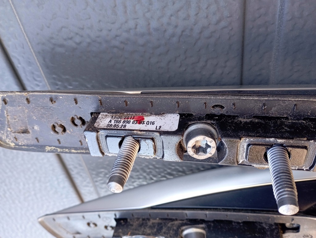 фото №6, Mercedec gle w166 w292 рейлинги кровельные рейлинг правый