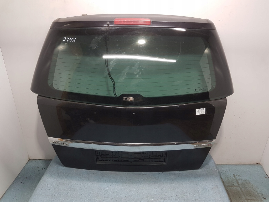 фото №1, Opel zafira b задняя крышка багажника багажника