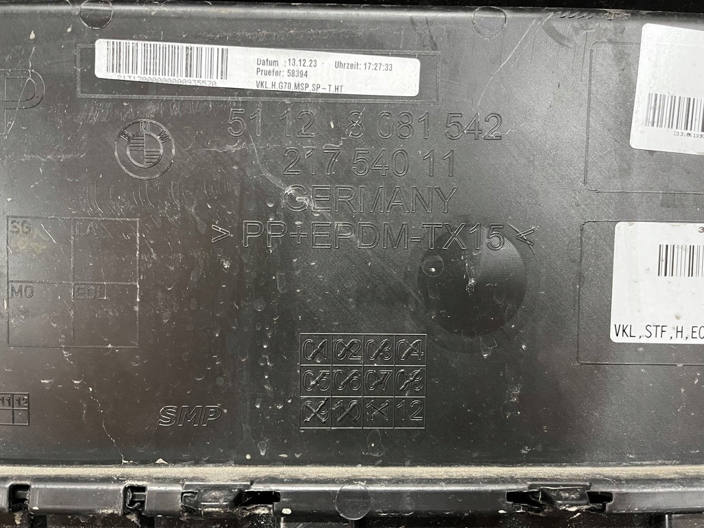 фото №15, Bmw 7 g70 m набор бампер задняя задний 8081542 org wys 24h fv