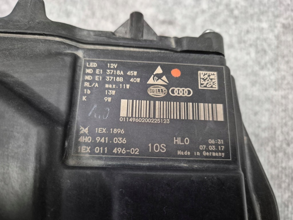 Фара фара передня перед правий - audi a8 3 d4 full led matrix 13-17 Ціна