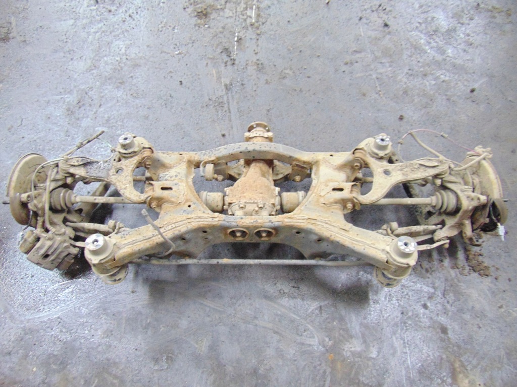 фото №9, Балка подвеска задняя подрамник поворотный кулак subaru outback iv