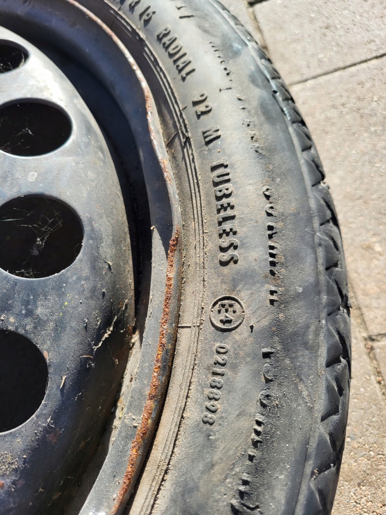 Колесо запасне докатка opel astra h 2160132 115/70 r16 115 70 r16 5x110 Доставка