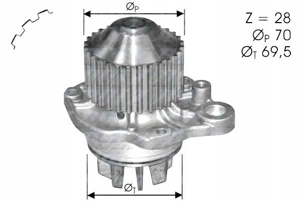 фото №1, Dolz насос водяная wody +gratisy
