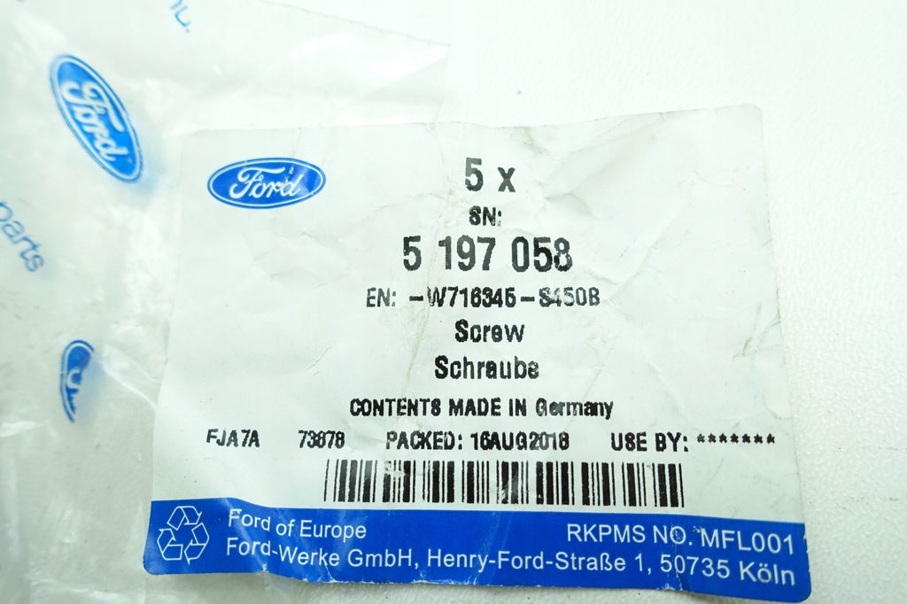 фото №7, Болт 4,2x20mm edge kuga mondeo mustang _ ford оригінальний номер _ 5197058 _ w716345-s450b