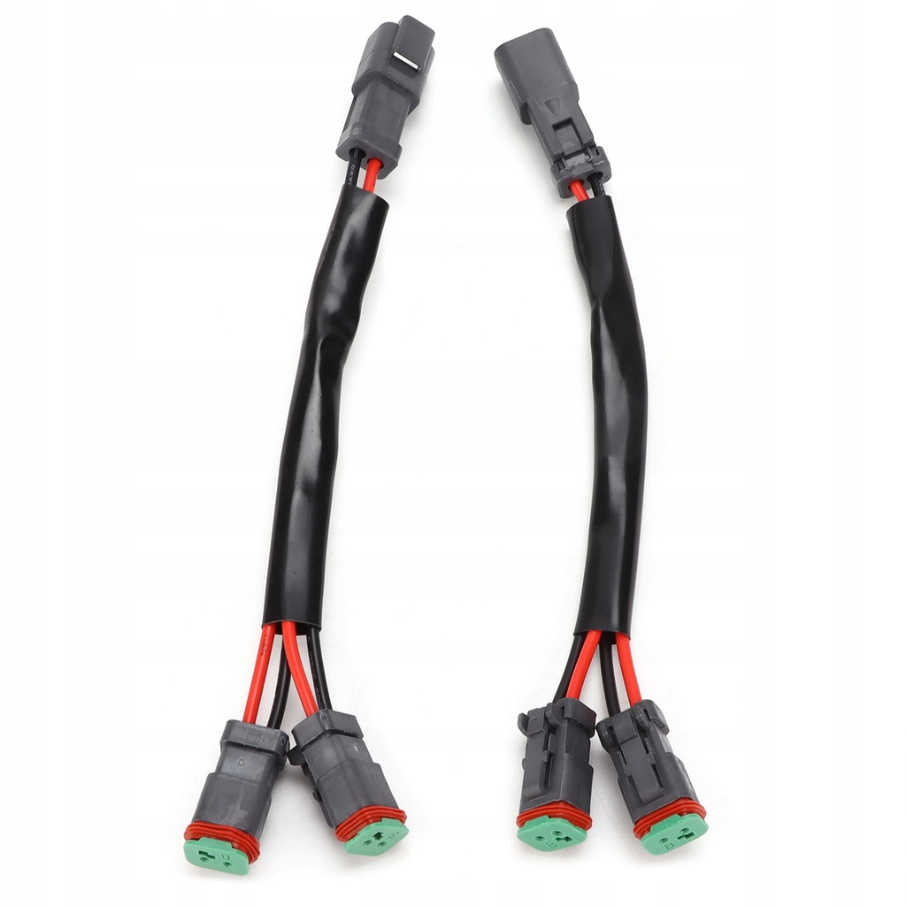 фото №6, 2 szt. жгут трубопровод разъём освещение roboczego led 2-przewodowe