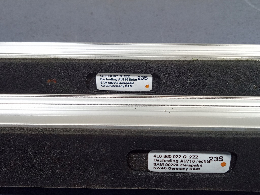 фото №6, Audi q7 i 4l lift рейлинги кровельные хром 4l0860022q