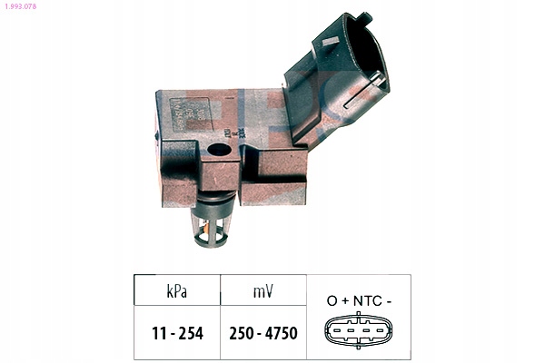 фото №2, Датчик вакуумa ford volvo eps