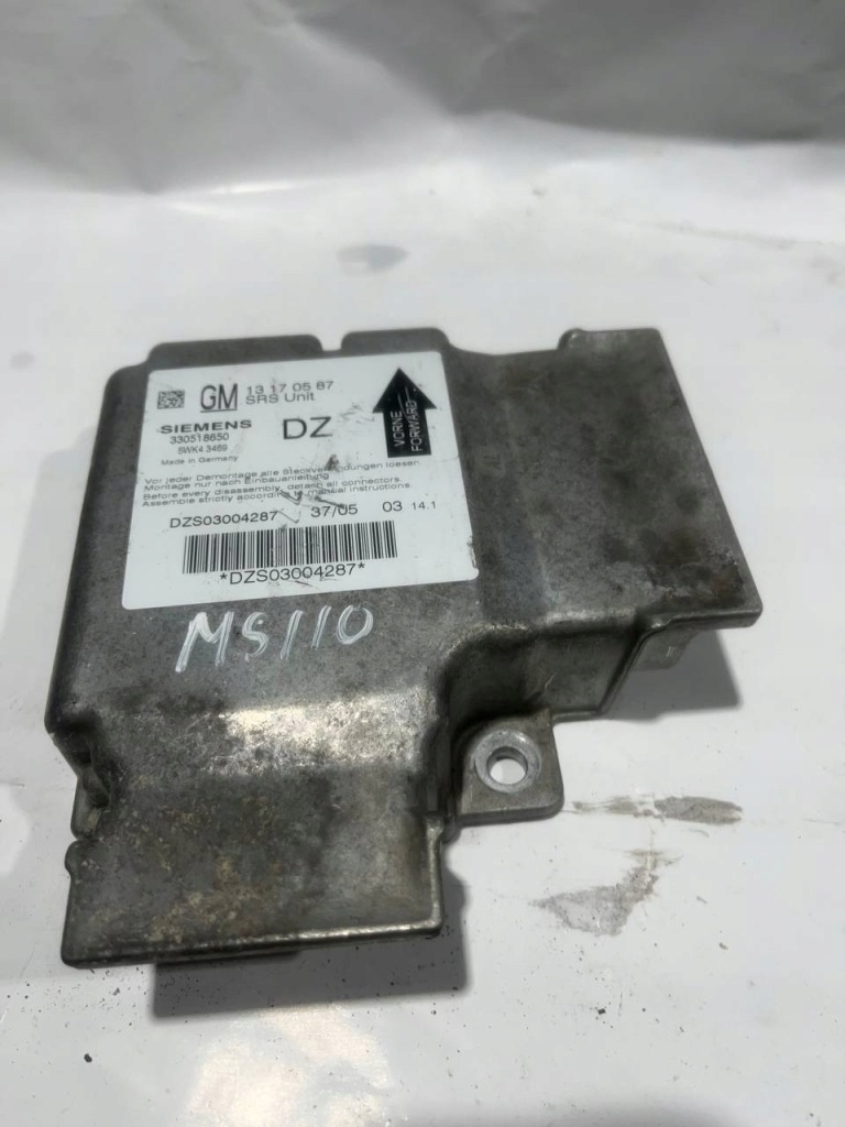 фото №1, Датчик модуль подушка безопасности opel vectra c 13170587