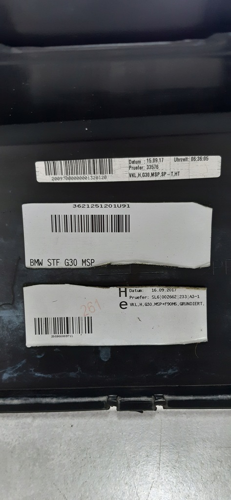 фото №10, Bmw 5 g30 m-pakiet бампер задний задняя 8064711